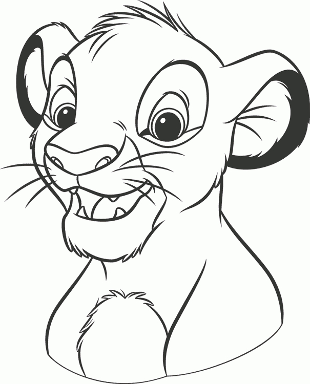 Sélection De Dessins De Coloriage Le Roi Lion À Imprimer concernant Dessin Roi Lion