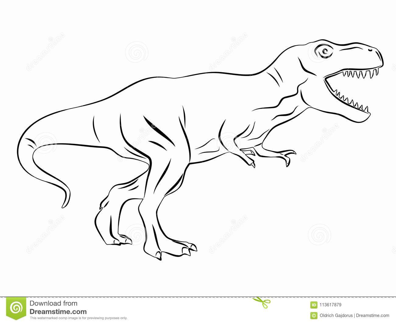 Silhouette D&amp;#039;Un Tyrannosaure Retrait De Vecteur pour Dessin De S.w.a.t