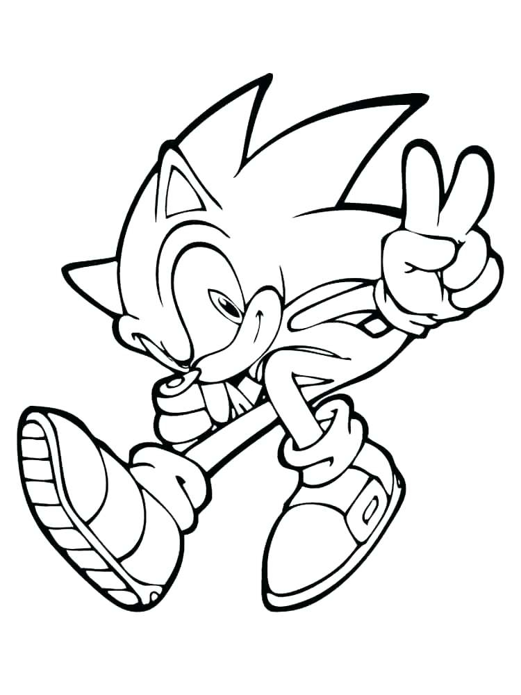 Sonic Characters Coloring Pages At Getcolorings | Free avec Coloriage Sonic,