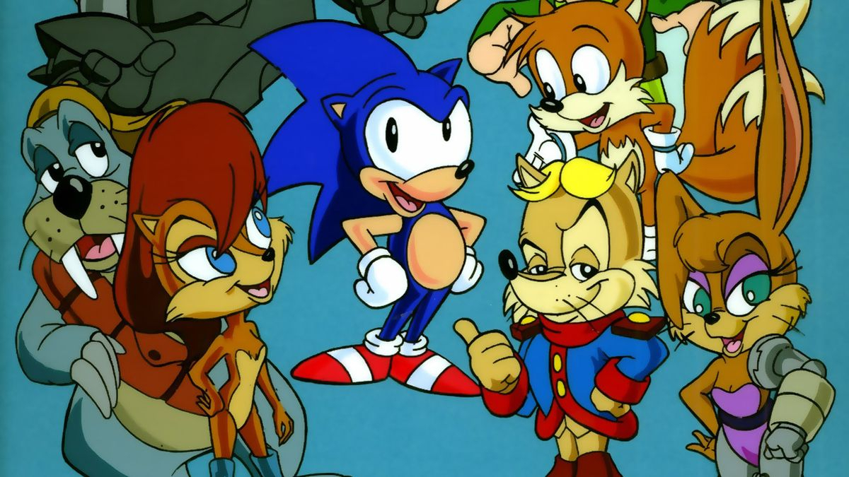 Sonic Et Sally - Dessin Animé (1993) - Senscritique concernant Sonic 2 Dessin Animé,