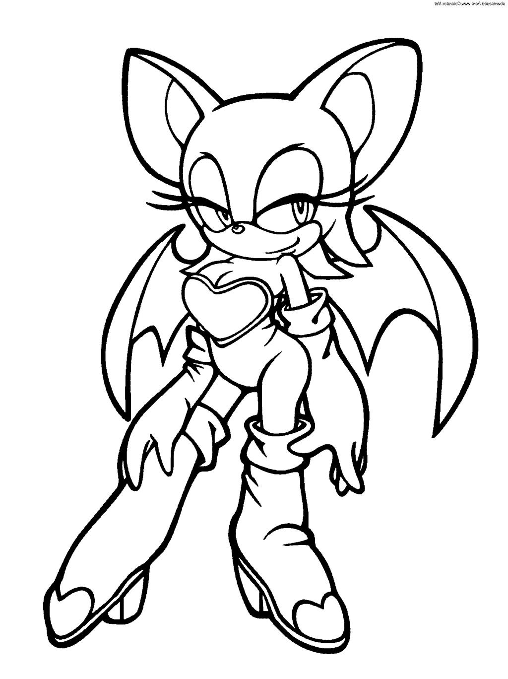 Sonic X Characters Coloring Pages, Ausmalbilder Für Kinder concernant Coloriage Sonic,