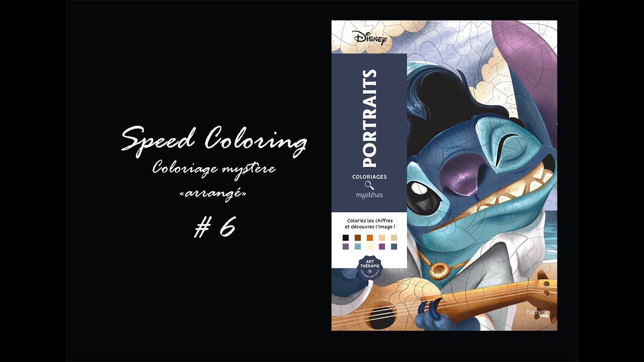 Speed Coloring # 6 Coloriage Mystère Disney Tome à Coloriage Mystere Tome 5,