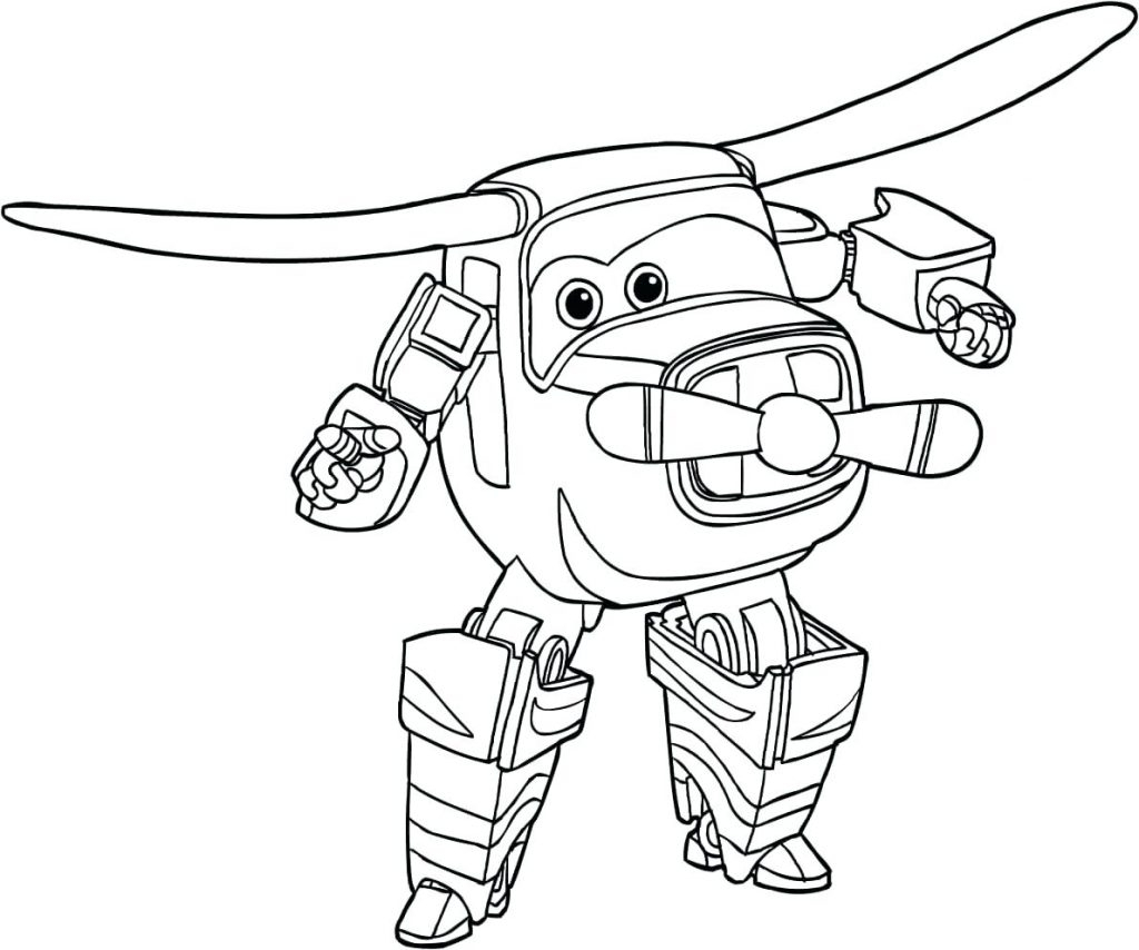 Super Wings Coloring Pages - Best Coloring Pages For Kids pour Dessin Animé Coloriage Super Wings