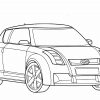 Suzuki-Concept-Coloriage-Voiture | Les Voitures à Dessin Voiture Mercedes,