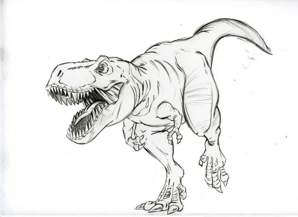 T Rex Drawing Images About Beast Riders On Pinterest intérieur Dessin T Rex Facile,