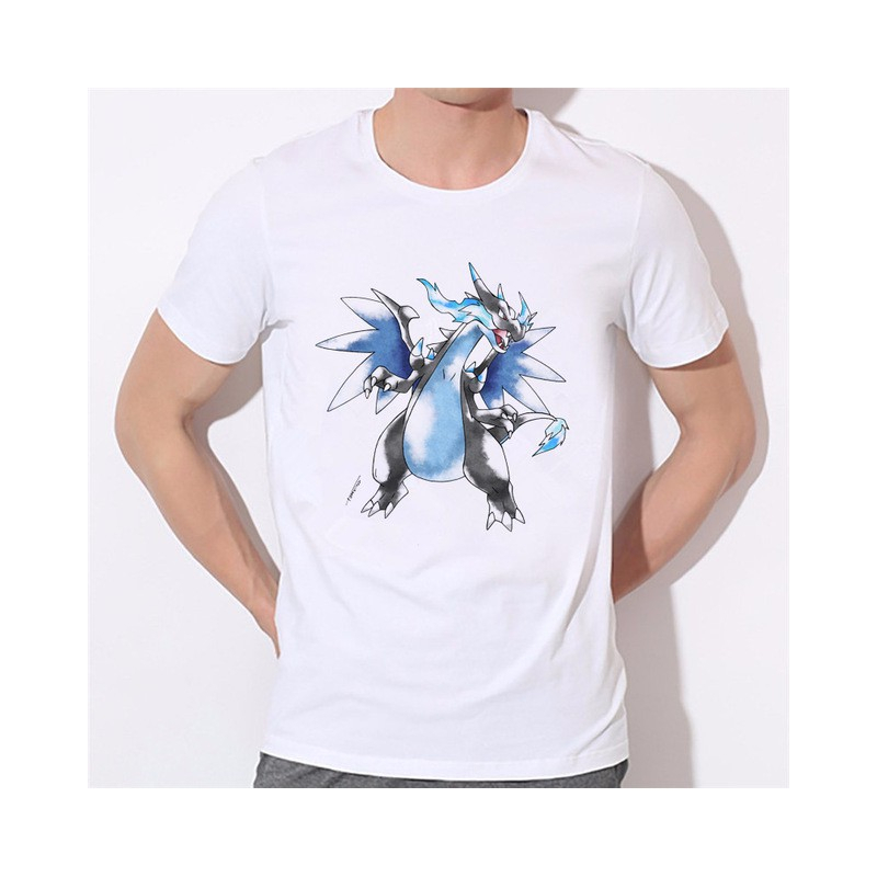 T-Shirt Pokemon Manche Courte - Dessin Imprimé Sur Tissu pour Dessin T-Shirt,