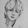 #Taehyung #Drawing #Art | Bts Drawings, Drawings, Kpop pour V Dessin Bts,