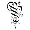 Tatouages-Lettres - Modèles De Tatouages À Base De Lettres concernant Calligraphie Lettre K Dessin