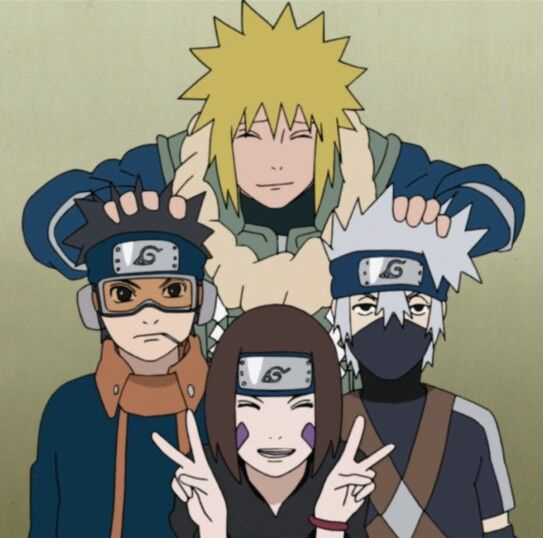 Team Minato Memory | Naruto Anime, Equipo Minato, Obito destiné Dessin Equipe 7 Naruto,