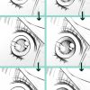 Technique De Mangaka : Comment Dessiner Les Yeux En Manga intérieur Colorier Yeux Manga,