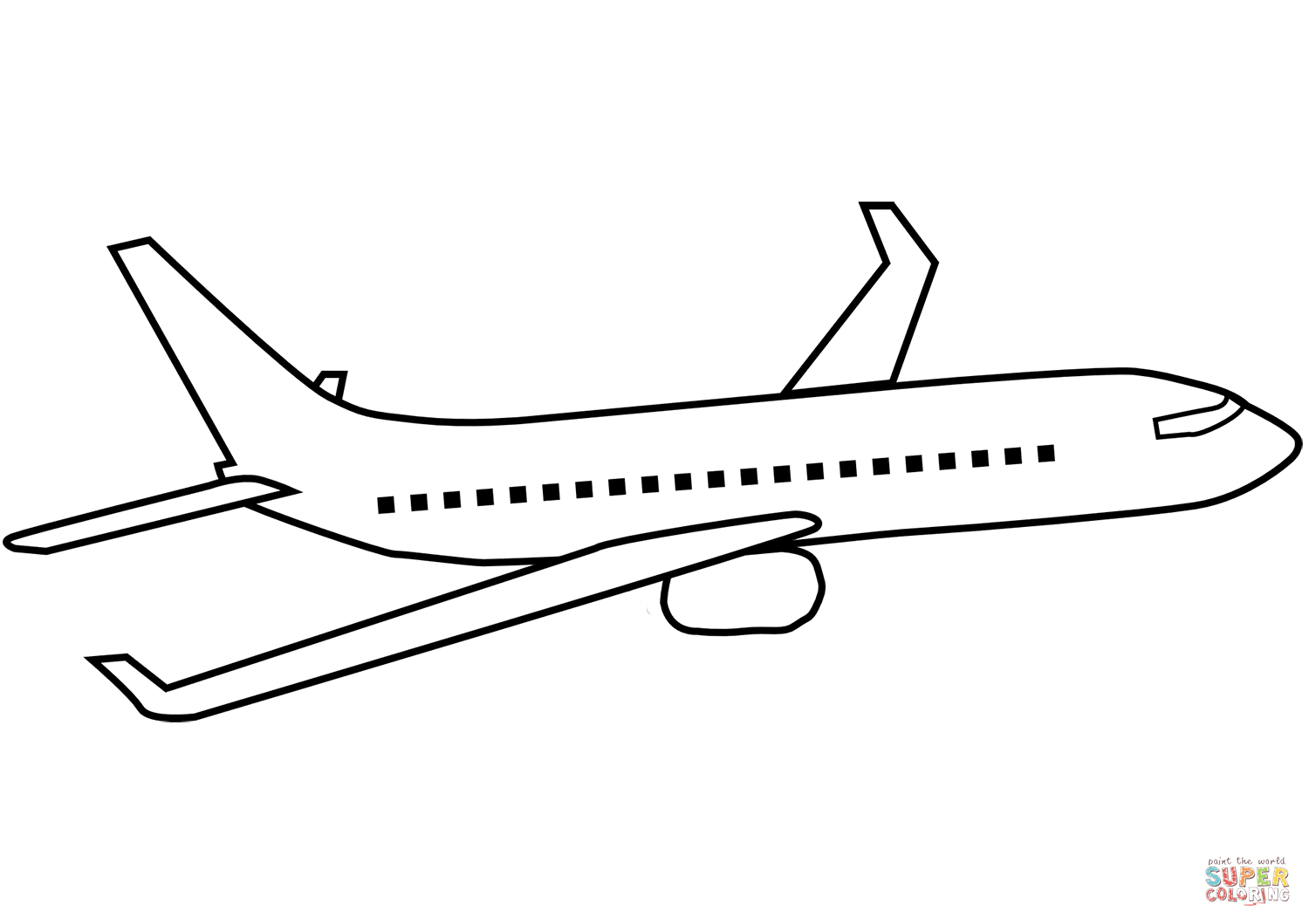 Télécharger Coloriage Avion Dessin - Lesgenissesdanslmais tout Dessin Avion