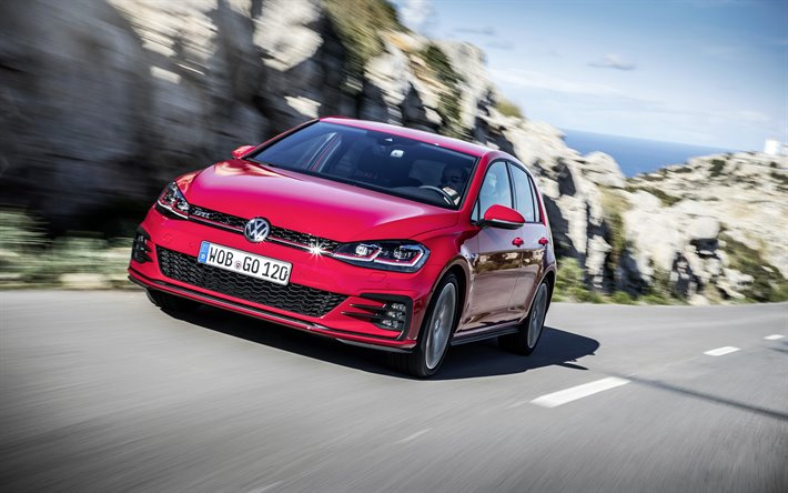 Télécharger Fonds D&amp;#039;Écran 4K, La Volkswagen Golf Gti, 2018 encequiconcerne Golf R Dessin