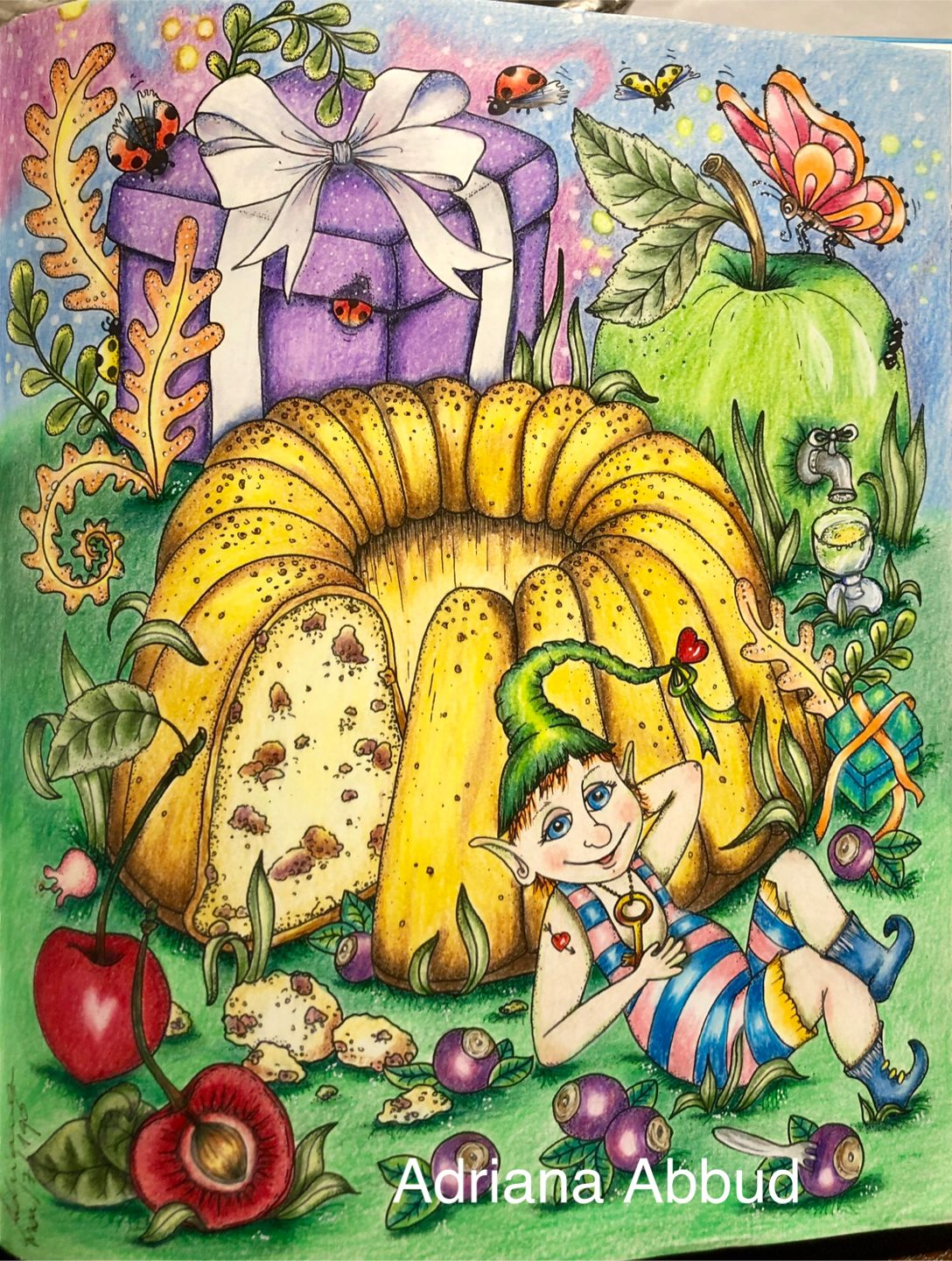 Tenderful Enchantments By Klara Markova | Coloriage, Aquarelle intérieur Coloriage Klara Markova,