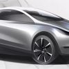 Tesla : Elon Musk Promet Une Voiture Électrique Et avec Tesla Model S Dessin