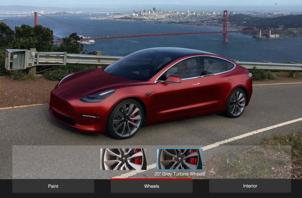 Tesla Model 3 Design Studio Will Initially Have Choice Of serapportantà Tesla Model 3 Dessin