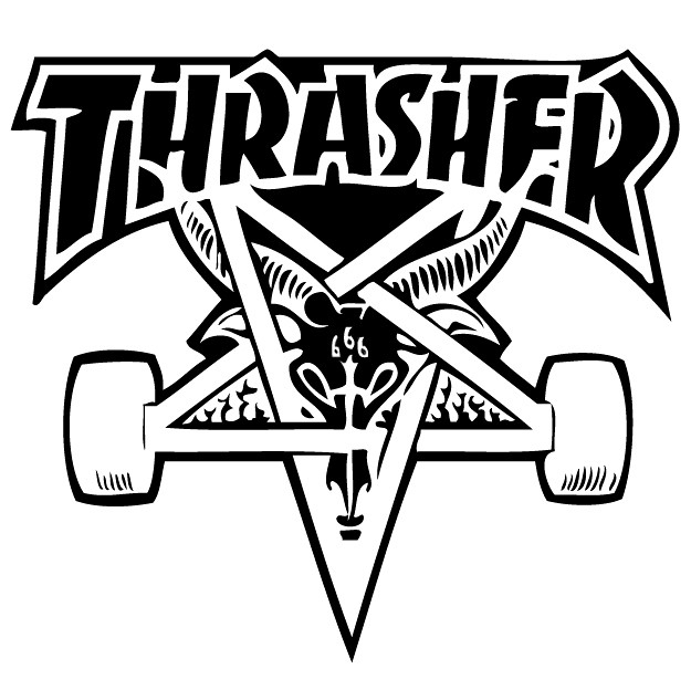 Thrasher Skate Goat | Couldnt Find A Large Enough Version intérieur Dessin 666