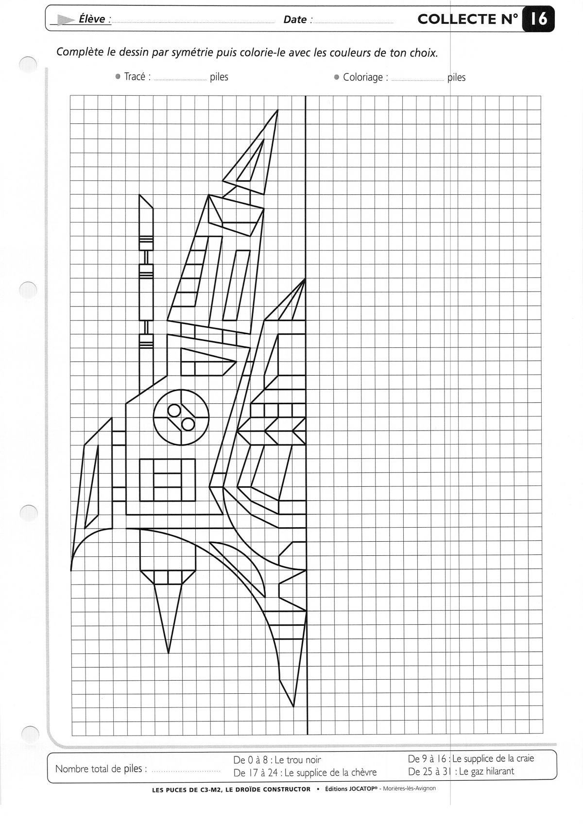 Tilleuls - Cm2 : Téléchargements Destiné Symétrie A à Coloriage 5Eme