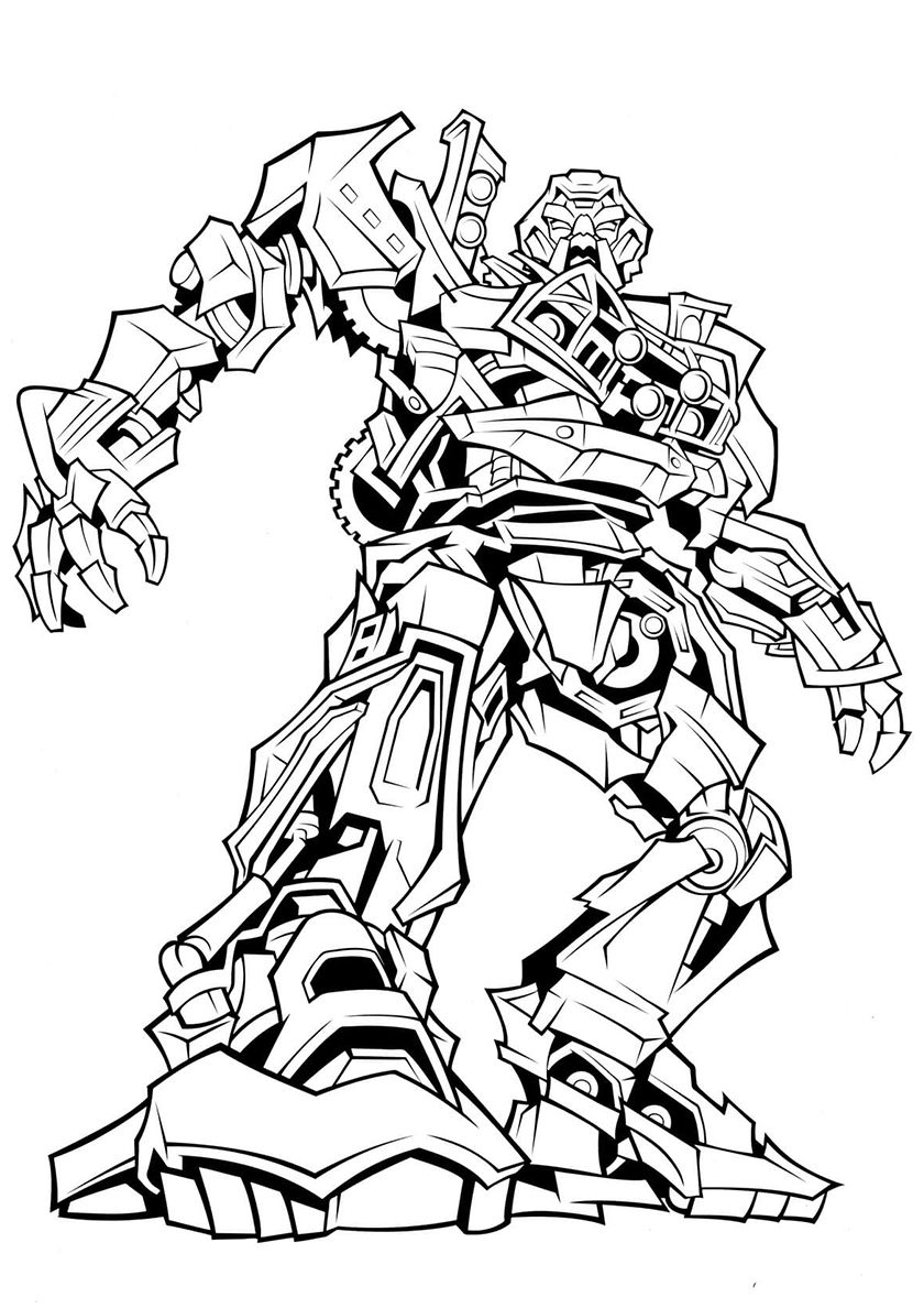 Tobot C Coloring Pages - Kid Creative dedans Tobot Y Coloriage