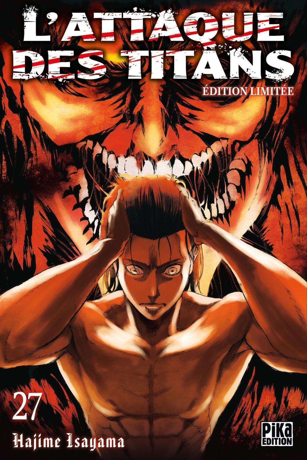 Tome 27 Edition Limitée - Manga L&amp;#039;Attaque Des Titans à Dessin L&amp;amp;#039;Attaque Des Titans,