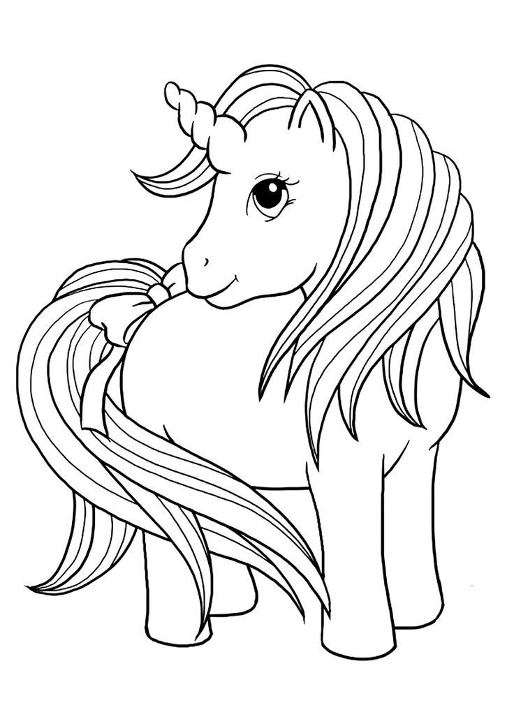 Top 50 Free Printable Unicorn Coloring Pages | Unicorn serapportantà Coloriage Unicorn