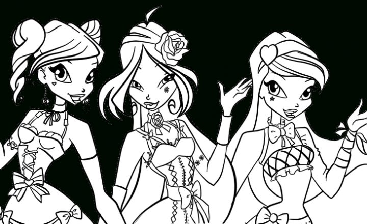 Top27+ Coloriage À Imprimer Winx Fond D'Écran - Voyager En pour Dessin Winx,