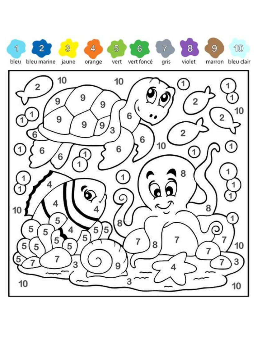 Top39+ Coloriage Magique À Imprimer Pics encequiconcerne I Coloriage