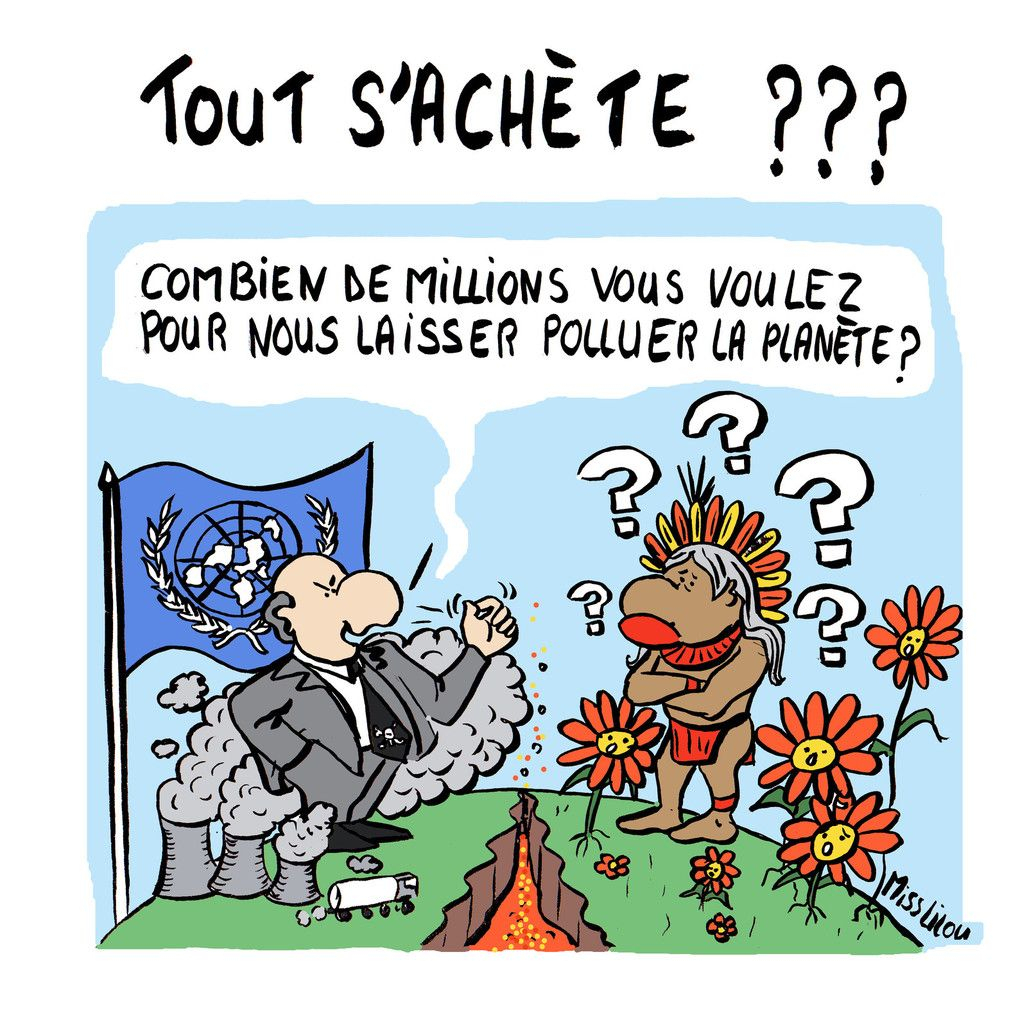 Tout S'Achète ??? | Caricature, Dessin, Protection pour Coloriage Protection Environnement