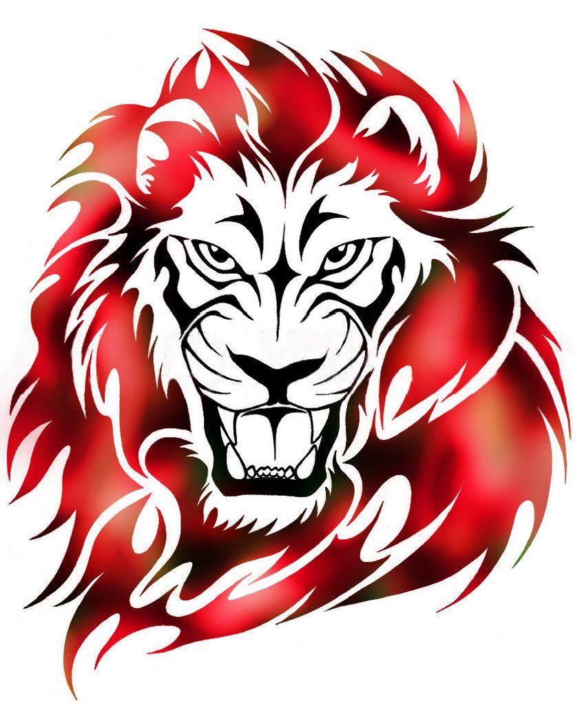 Tribal Lion | Tribal Lion, Tribal Lion Tattoo, Lion Tattoo dedans Dessin Lion