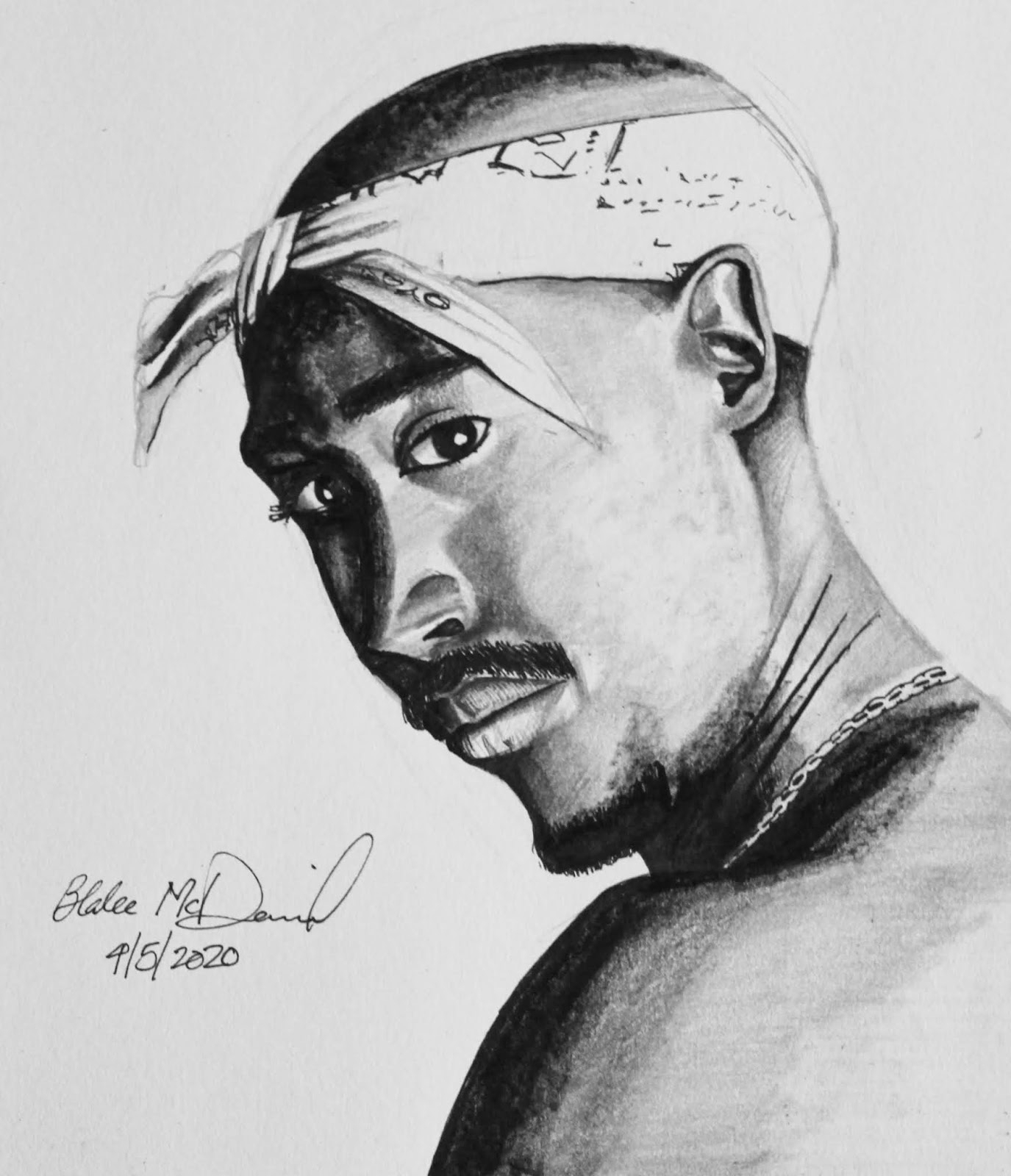 Tupac Drawing pour Dessin 2Pac