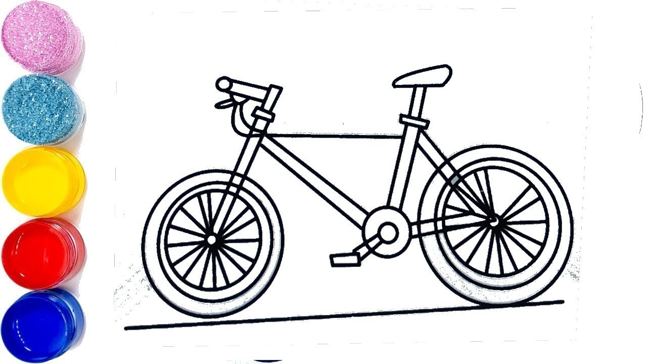 Tuto Dessin Comment Dessiner Un Vélo 🚴How To Drawand tout Dessiner