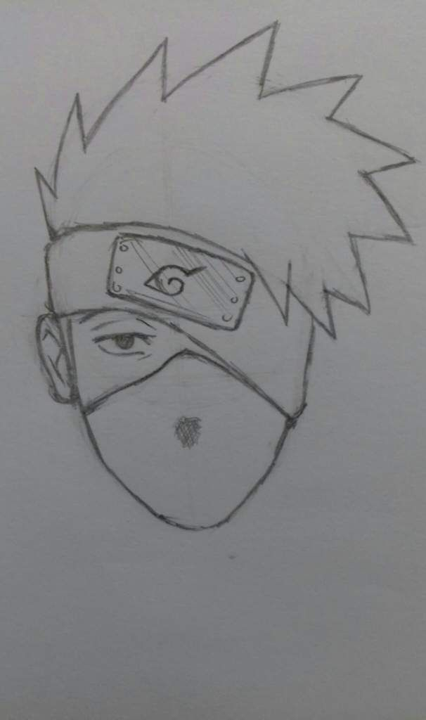 Tuto Dessin : Comment Faire Kakashi Hatake! 😊 | Naruto pour Dessin Tuto,