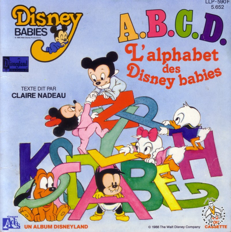 Tv Series And Cartoons Records A.b.c.d. L&amp;#039;Alphabet Des dedans A B C Dessin