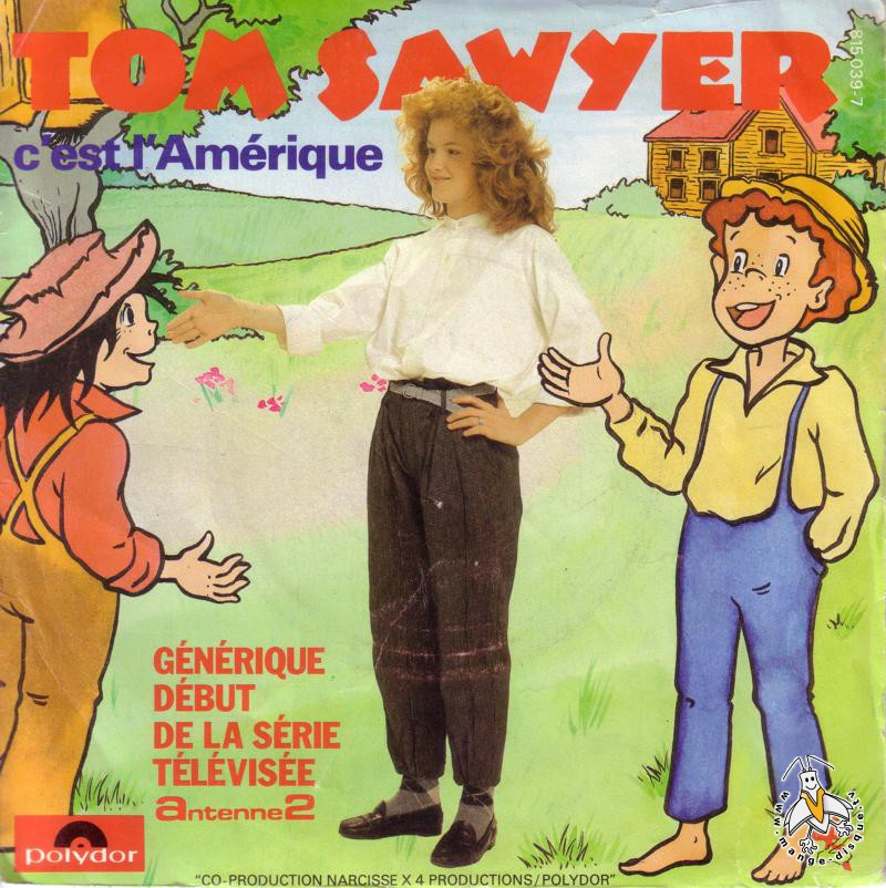 Tv Series And Cartoons Records Tom Sawyer C'Est L'Amérique destiné C&amp;#039;Est Dessins Animés,
