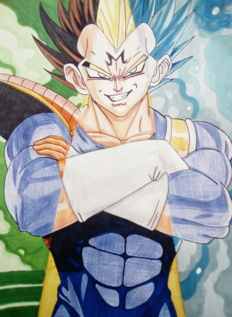 Un &amp;quot;Dessin&amp;quot; De Vegeta Comment Dire. . . Désastreux intérieur Dessin Vegeta,