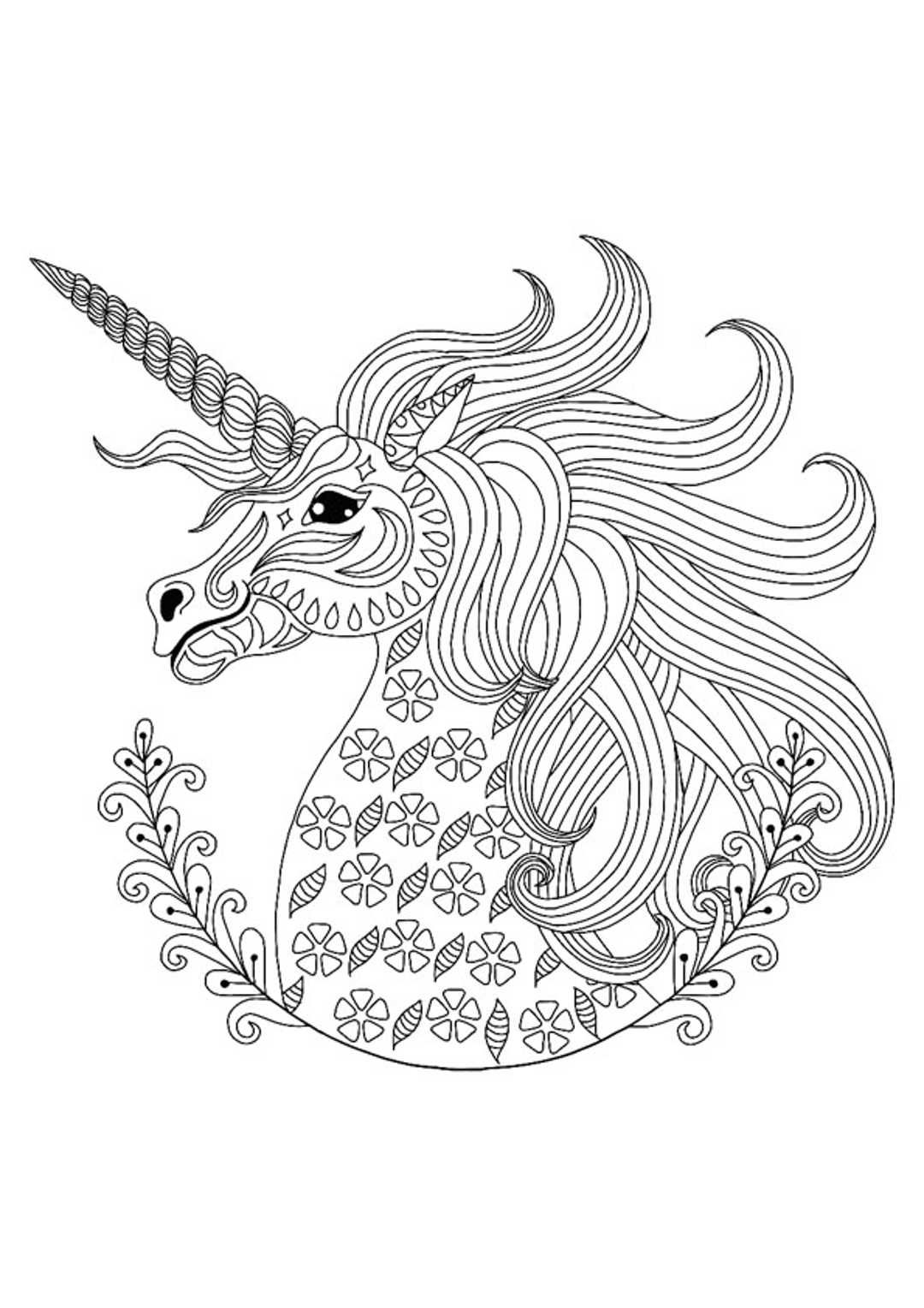 Unicorn Mandala Coloring Pages | Mandala Coloring Pages avec Coloriage Unicorn,