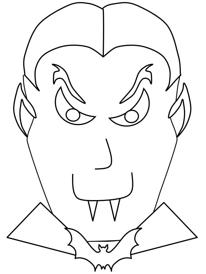 Vampire Halloween Dessin Élégant Photos Coloriage avec Dessin Qui Fait Peur,