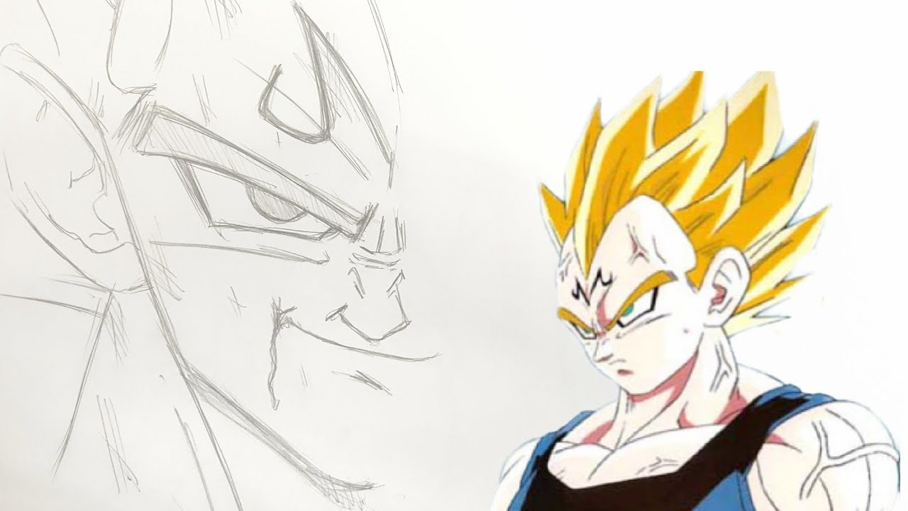 Vegeta Dessin Impressionnant Collection Ment Dessiner avec Dessin Vegeta,