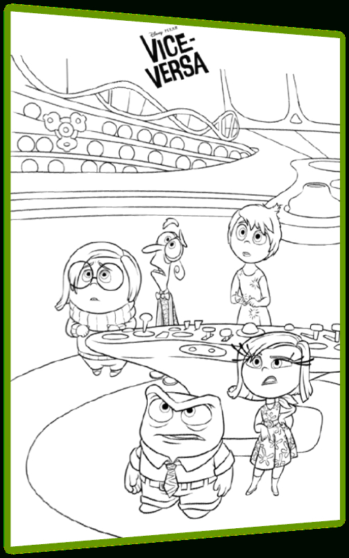 Vice-Versa, De Disney-Pixar - Lutin Bazar dedans Coloriage De Vice Versa