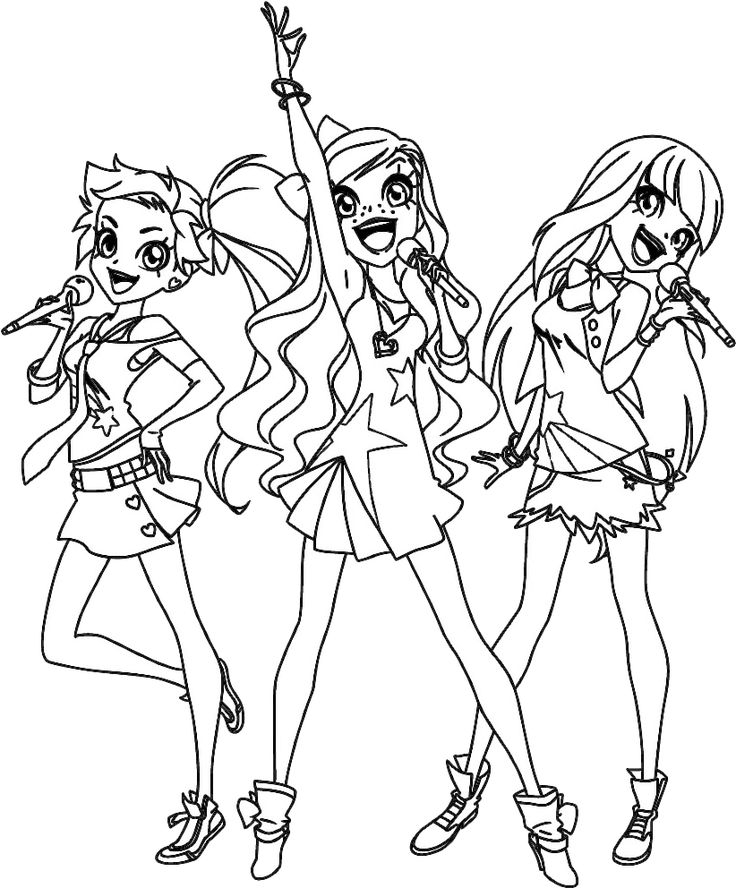 View And Download High-Resolution Lolirock For Free. The serapportantà Coloriage Lolirock,