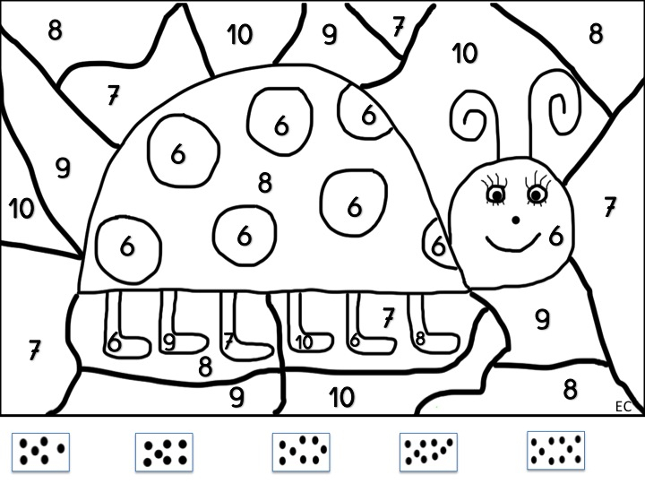 Vis Ma Vie De Maîtresse Elodie: Coloriage Codé Des Nombres concernant 1 Coloriage