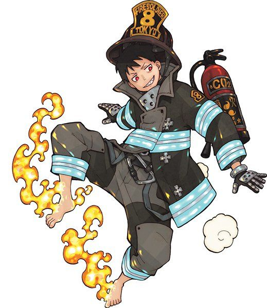 Visuels Manga Fire Force (Fire-Force-Visual-7) | Fond D à Force G Dessin Animé,