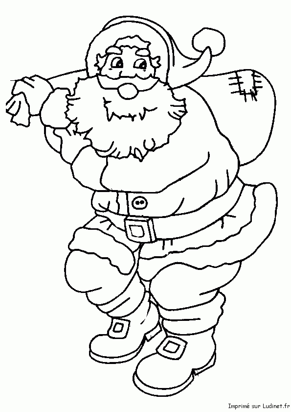 Vite Vite C&amp;#039;Est Noel Est Un Coloriage Du Père Noel destiné Coloriage C&amp;amp;#039;Est Lété