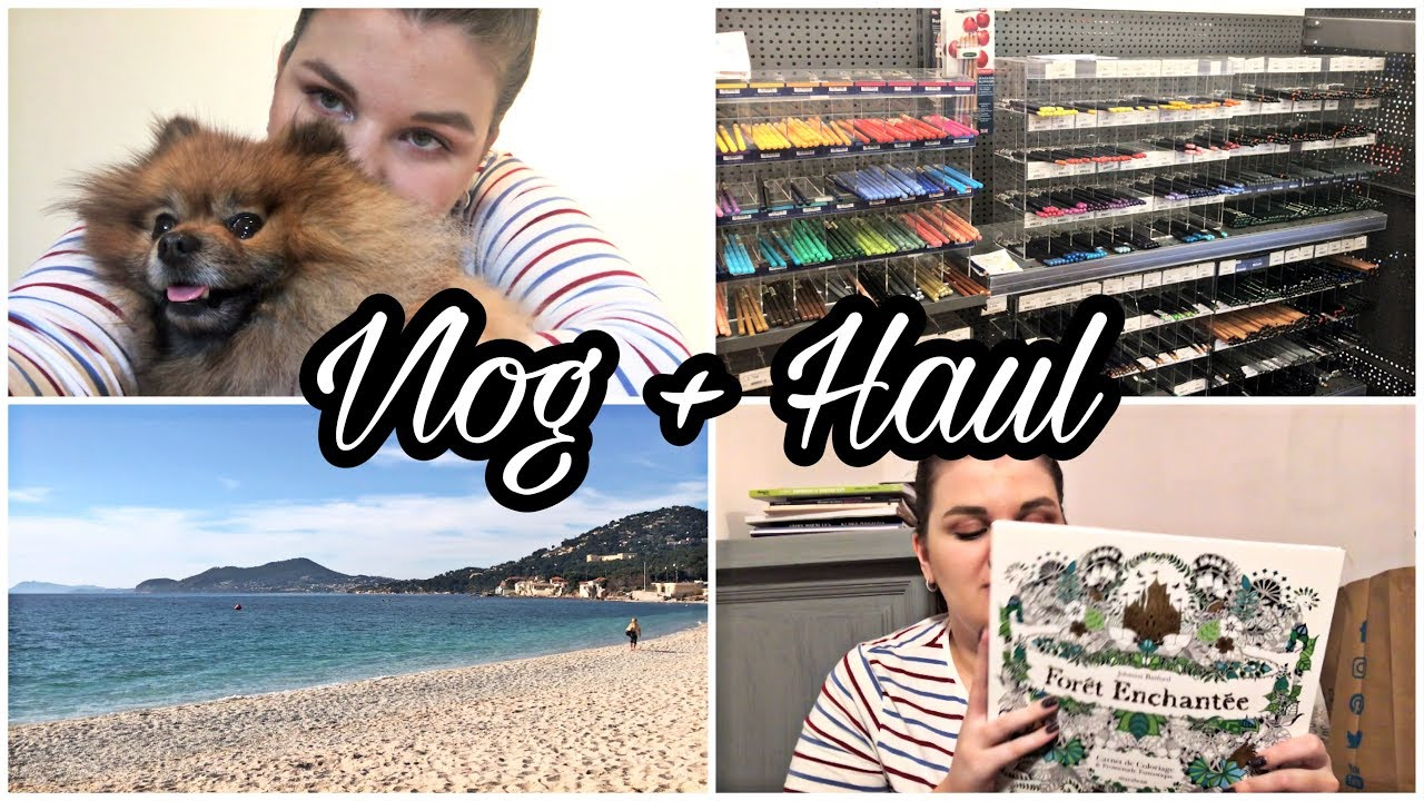 Vlog | Mer, Magasins Et Petit Chien ! + Haul Coloriage Et destiné Nina Quill Coloriage,