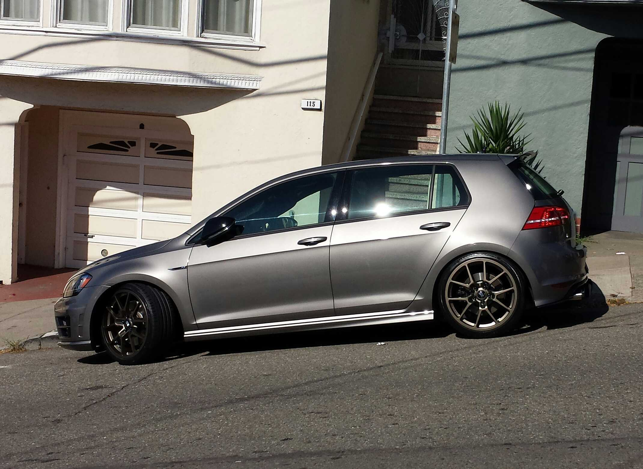 Volkswagen Golf R Mk7 Grey Neuspeed Rse10 | Wheel Front pour Golf 7 R Dessin