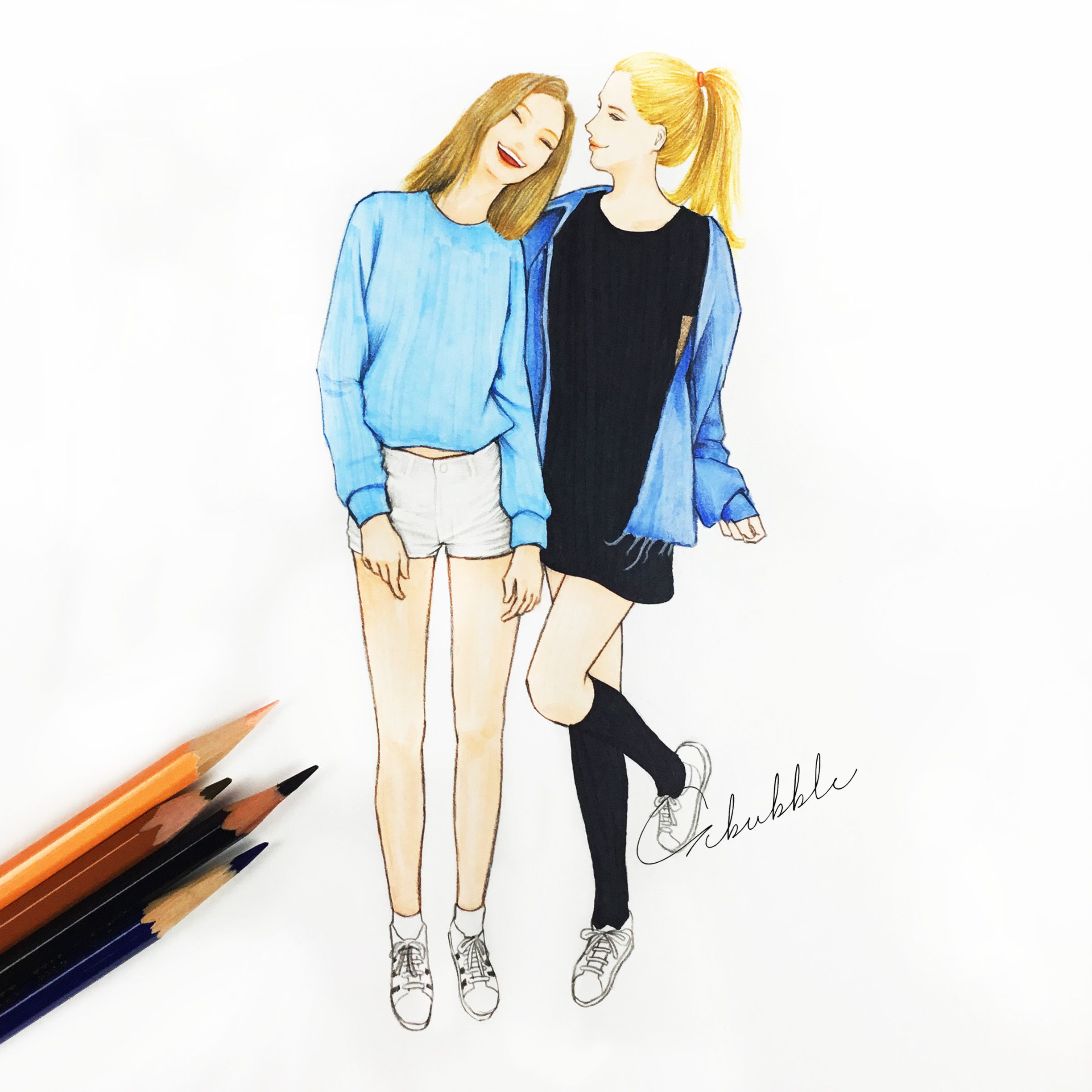 We Are Soul Sisters | Best Friend Drawings, Drawings Of dedans Dessin 4 Bff,