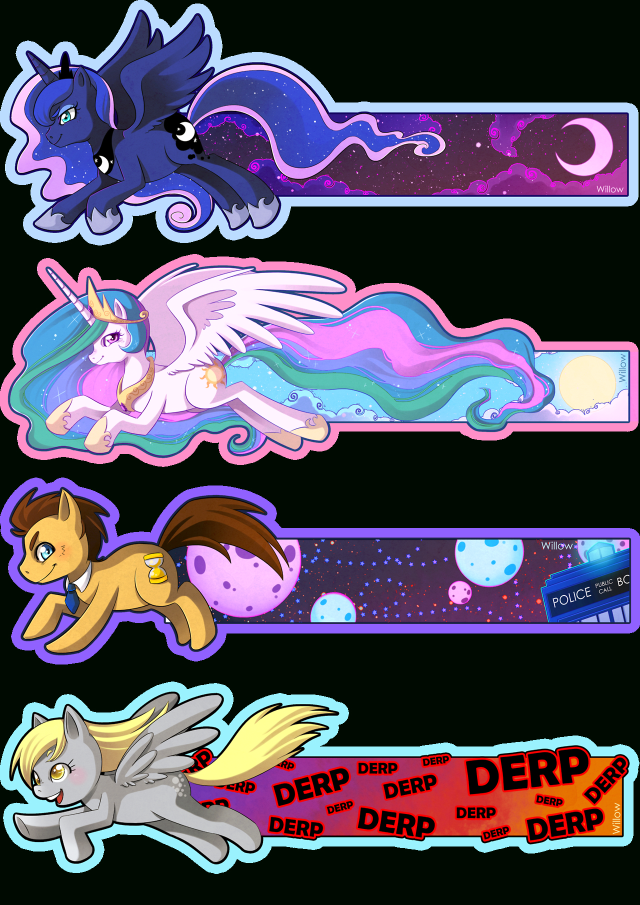 Willow&amp;#039;S Tmblr — New Mlp Bookmarks 8D… | Anniversaire My encequiconcerne Dessin 8D