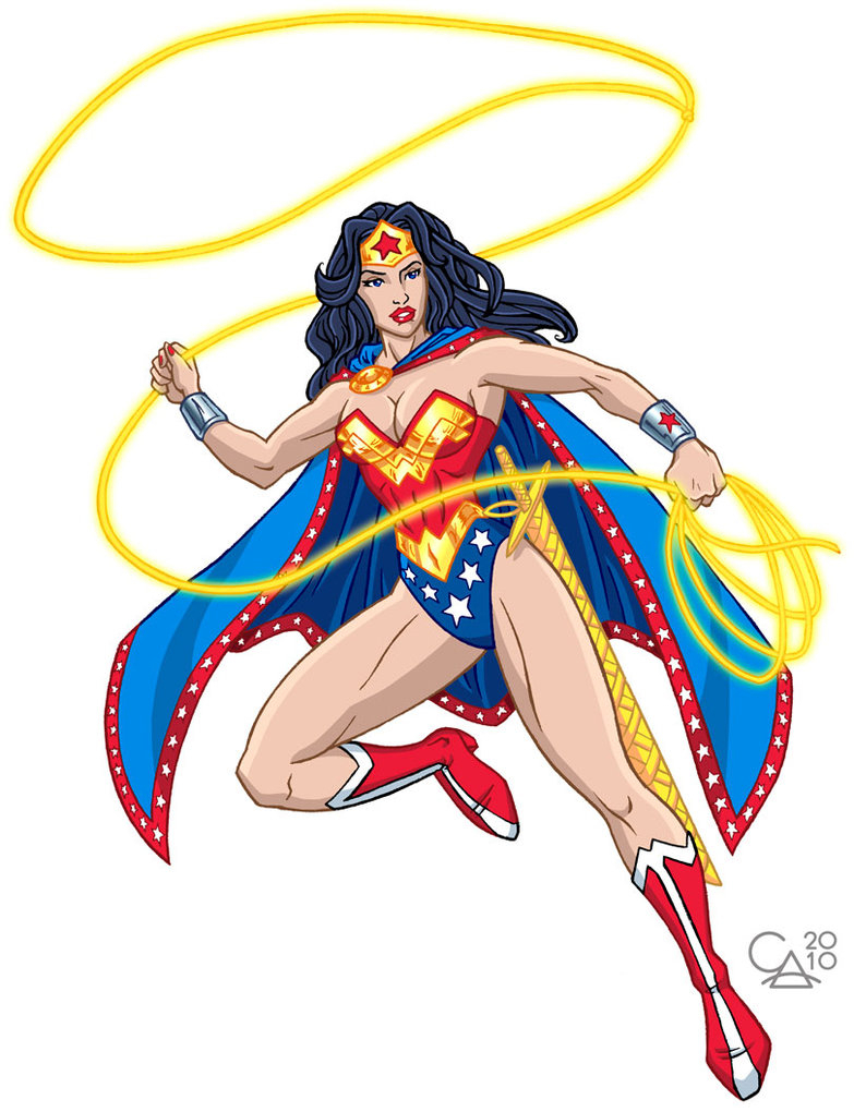 Wonder Woman Cartoon - Clip Art Library destiné Dessin Wonder Woman Kawaii,