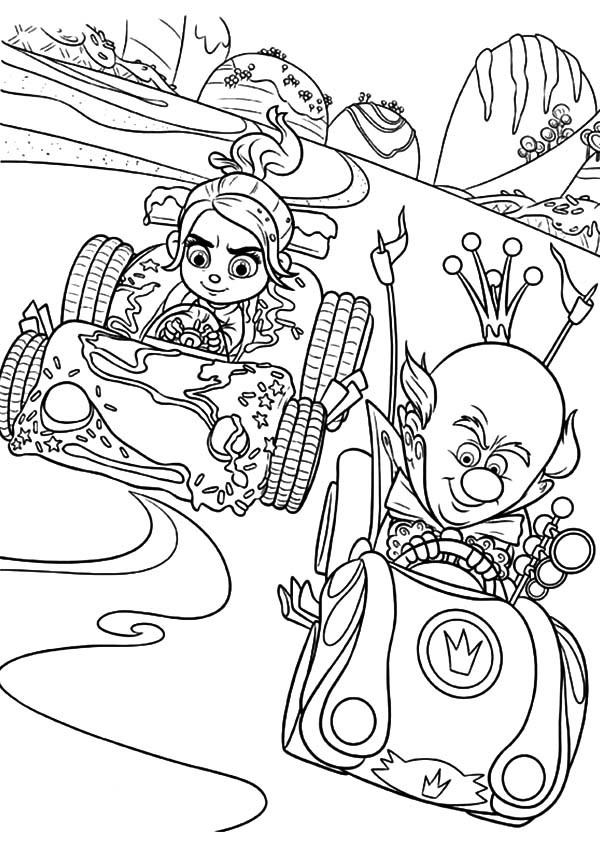 Wreck-It Ralph Coloring Pages - Best Coloring Pages For Kids avec Dessin 0 Colorier