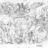 X-Men First Class Double Page By *Brohawk On Deviantart destiné Coloriage Xmen