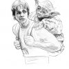 Yoda'S Trains Luke By Jasonpal.deviantart On tout Dessin Yoda
